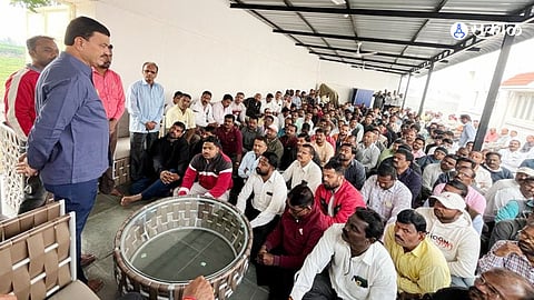 walchandnagar 630 workers issue will solve ajit pawar dattatray bharane meeting