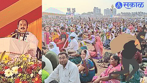 gang of women from Rajasthan arrested in connection with theft of Shiv Mahapuran Katha Sthal jalgaon news