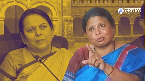 Sushama Andhare refuses to apologize writes open letter in sanskrut over privilege motion neelam gorhe