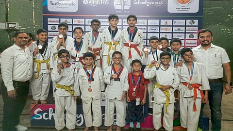 Schoolympics 2023 : तायक्वोंदोमध्ये स्प्रिंगडेल पब्लिकची नऊ पदकांची कमाई