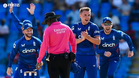 WI vs ENG 2nd ODI Sam Curran and jos buttler England Beat West Indies Series 1-1