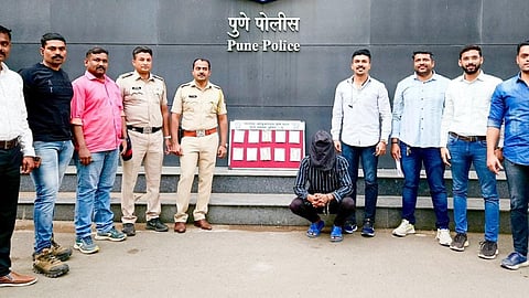 राज्यभरात दरोडा व घरफोड्या करणाऱ्या अट्टल गुन्हेगाराला जेरबंद करण्यात आले. त्याच्या सह गुन्हे शाखा युनिट सहाचे पथक.