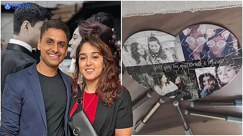 Aamir Khan's daughter Ira wedding with Nupur Shikhare sends puzzles to invite friends video viral