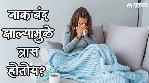 Winter Health Care : नाक बंद झाल्यामुळे त्रास होतोय? मग या घरगुती उपायांनी आराम मिळेल