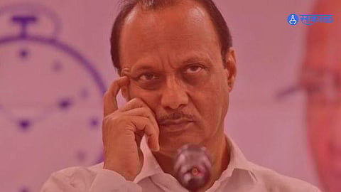 Ajit Pawar sad