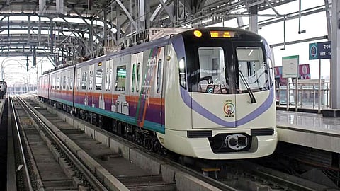 subway metro test successful shivajinagar to swargate under mula mutha river