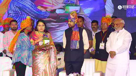 arjun shiv chhatrapati award by sports minister bansode latur