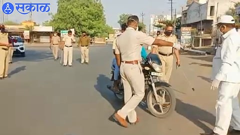 offence against vehicle parking on streets by police nashik news