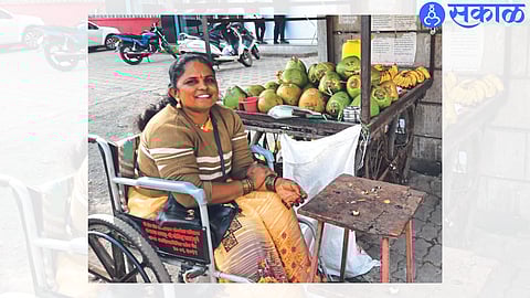 Inspirational News Overcoming death Rukhminitai became an idol nashik