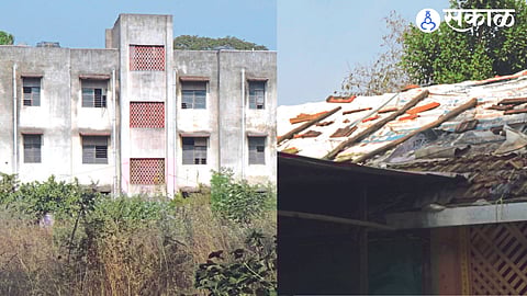 police families living in abandoned house nashik news