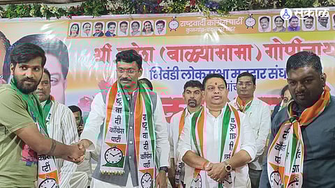 lok sabha election ncp suresh mhatre visit welcome at badlapur politics