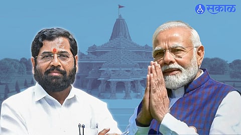 CM Eknath Shinde Praise PM Modi solapur Visit abu dhabi ram mandir pran pratishtha ayodhya