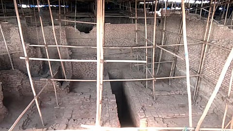 remains of a 2800-year-old settlement found in PM Narendra Modi village Vadnagar Gujarat watch video