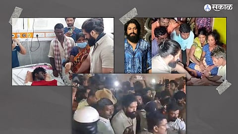 'KGF' star Yash meets families of 3 fans electrocuted while installing a banner video viral