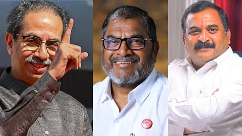 Uddhav Thackeray Raju Shetti Murlidhar Jadhav