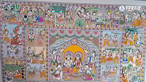 ayodhya ram mandir inauguration pune pooja to send a gift of madhubani art devi sita