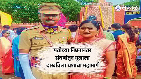 inspiring story of sangola sunita chavan and santosh chavan got placed in mumbai police