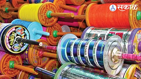 Action to be taken if nylon manja is found in dhule news