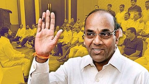 Uddhav Thackeray group Shiv Sena Senior leader Anant Geete