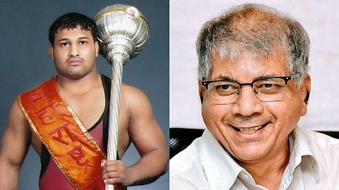 Maharashtra Kesari Chandrahar Patil Prakash Ambedkar