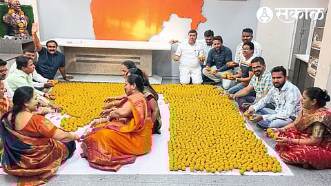 51 thousand Bundi laddu feast from MNS Preparation for installation of ayodhya mandir Ram Lalla idol