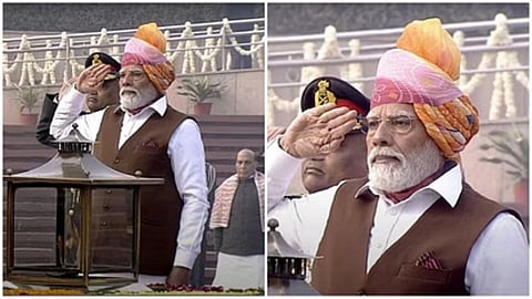 Republic Day : प्रजासत्ताक दिन सोहळ्याला पंतप्रधान मोदींनी घातला विशेष फेटा; प्रभू श्रीरामाशी आहे कनेक्शन