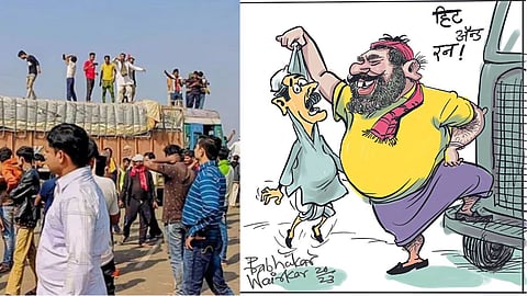 Hit and Run Law Truck Drivers Strike