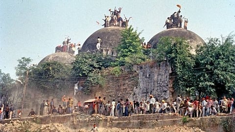 police arrested man involved hubli violence during babri demolition karnataka ram Mandir Congress Vs BJP