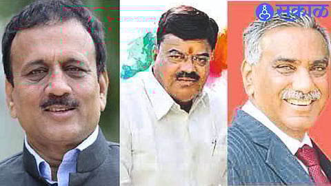 Girish Mahajan , Sanjay Garud, Dr. Ulhas Patil