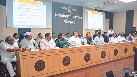 Ajit Pawar visit Kolhapur