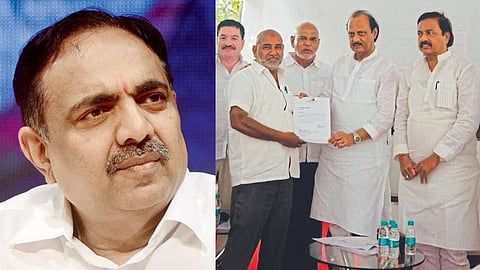 Jayant Patil supporter former corporator Jamil Bagwan joins Ajit Pawar group