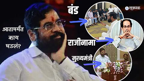 Shivsena MLA Disqualification Timeline-in-marathi-Eknath Shinde Rebellion-Uddhav Thackeray resignation history in marathi