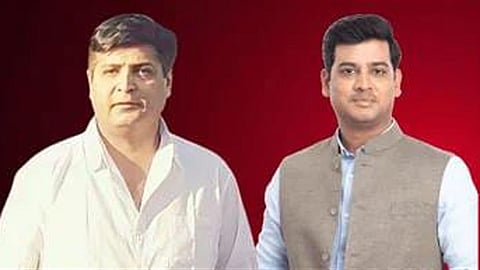 Omi kalani and MP Shrikant Shinde