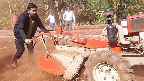 EknathShinde Strawberry Farming