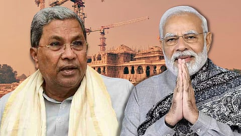 Narendra Modi Ram Mandir Siddaramaiah