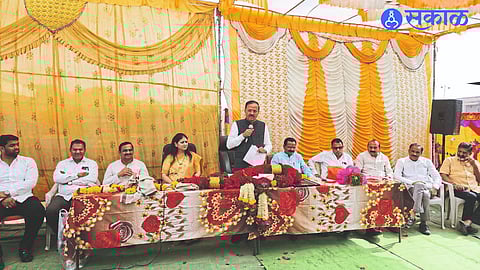 Speaking at the groundbreaking ceremony of the Kusumba-Dondai National Highway, MP Dr. Subhash Bhamre.