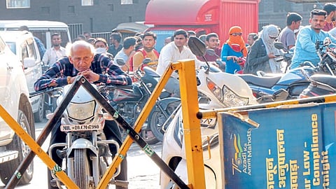rumors of strike of truck driver citizens at petrol pump company and administration spread awareness