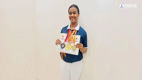 chetak festival aishwarya thail won 3 gold medal