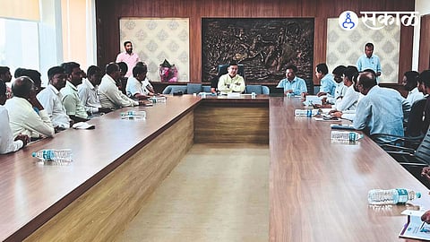 Speaking at the review meeting of 85 village water grid scheme in Shindkheda taluka, MLA Jayakumar Rawal.