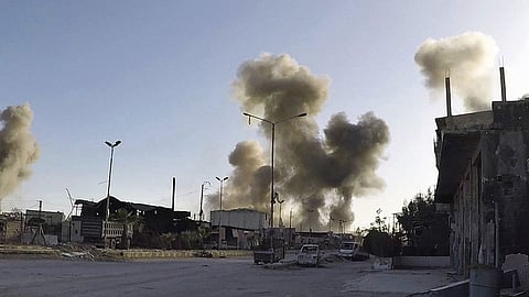 america attack on syria