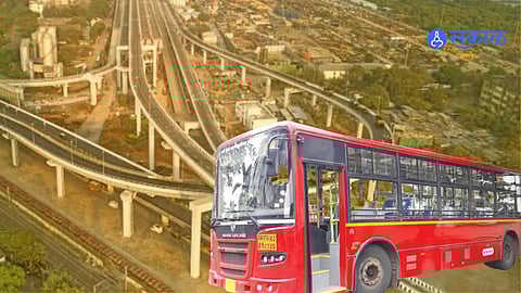 Mumbai Trans Harbor Link bus
