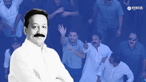 Baba Siddiqe portrait - a victim of a shocking murder case