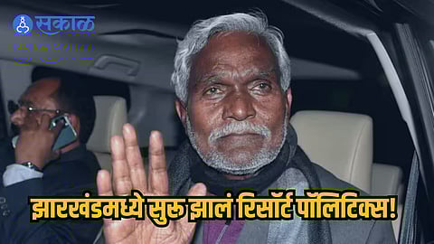 champai soren claim to form govt in jharkhand politics hemant soren arrested jmm congress rjd alliance plan to shift mla to telangana