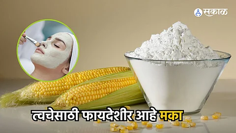 Corn Flour Face Packs