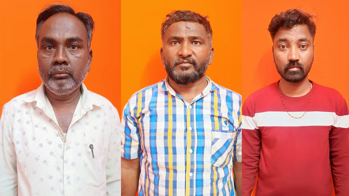 three arrested in mephedrone drugs case