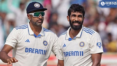ravichandran ashwin praises bumrah Match winning bowling in test visakhapatnam