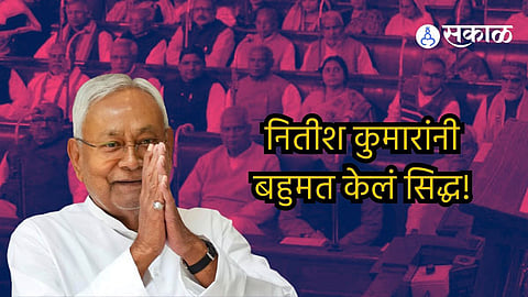 Bihar floor test Nitish Kumar has majority