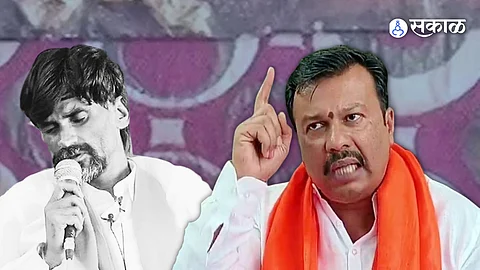Ajay Maharaj Baraskar serious allegations on Manoj Jarange Maratha reservation latest marathi news