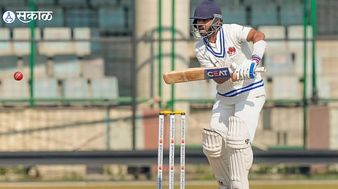 Ranji Trophy : रणजी सामन्यादरम्यान मोठा ड्रामा, आउट दिल्यानंतरही कर्णधार रहाणे पुन्हा आला फलंदाजीला