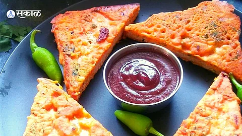 Besan Bread Toast Recipe
